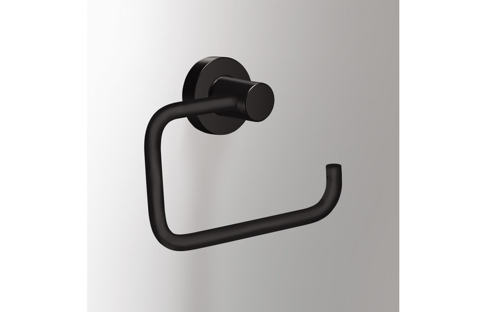 Origins Living Tecno Project Open Toilet Roll Holder - Black 176779