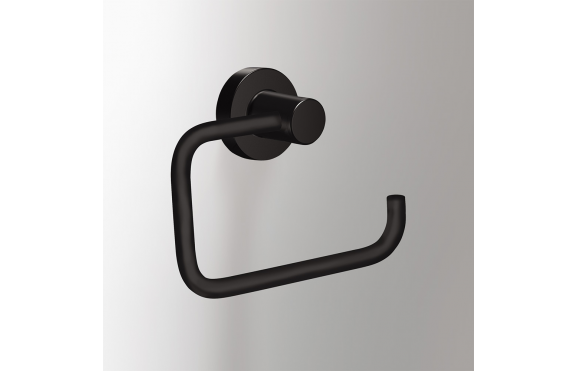 Origins Living Tecno Project Open Toilet Roll Holder - Black 176779 Origins Living Tecno Project Open Toilet Roll Holder - Black 176779