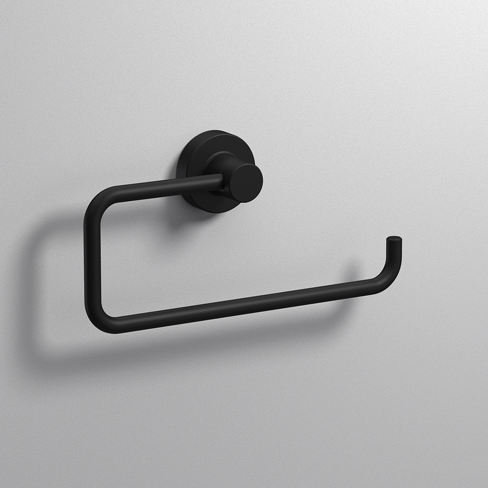 Origins Living Tecno Project Open Towel Ring - Black 176809