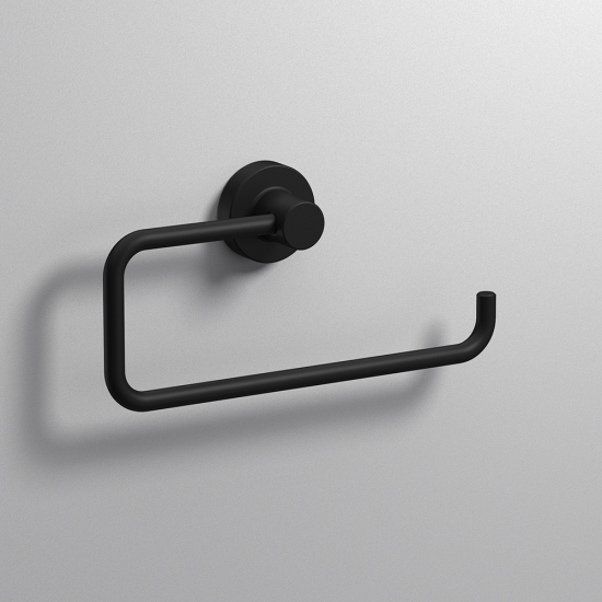 Origins Living Tecno Project Open Towel Ring - Black 176809 Origins Living Tecno Project Open Towel Ring - Black 176809