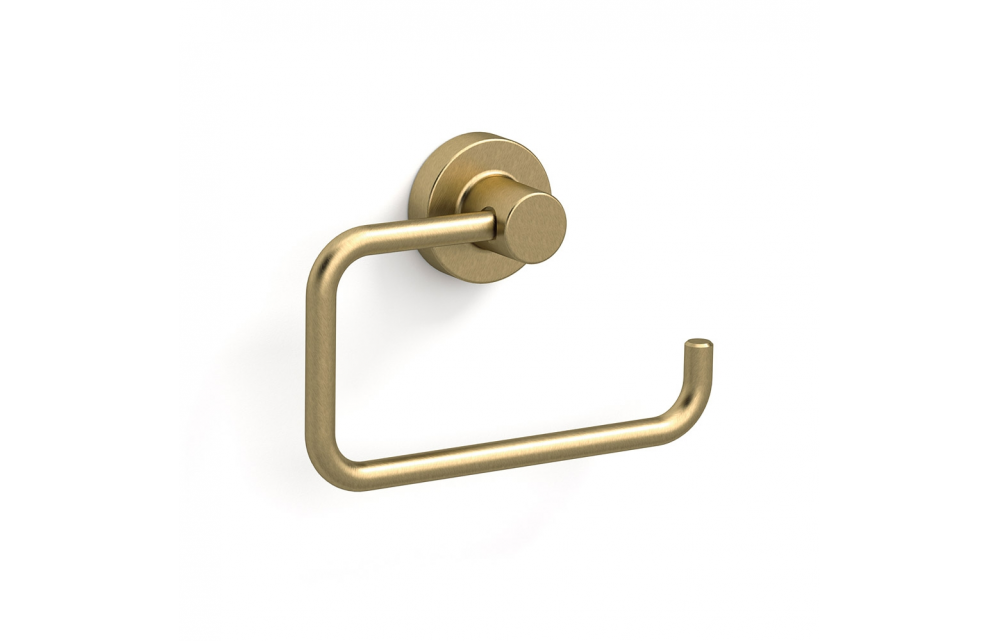 Origins Living Tecno Project Open Toilet Roll Holder - Brushed Brass 201785