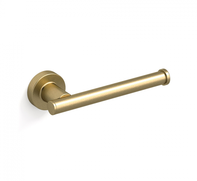 Spare Toilet Roll Holders 201815 Origins Living Tecno Project Spare/Open Toilet Roll Holder - Brushed Brass 201815