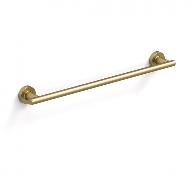 Towel Rails in Brass 201778 Origins Living Tecno Project Towel Rail 51cm - Brushed Brass 201778