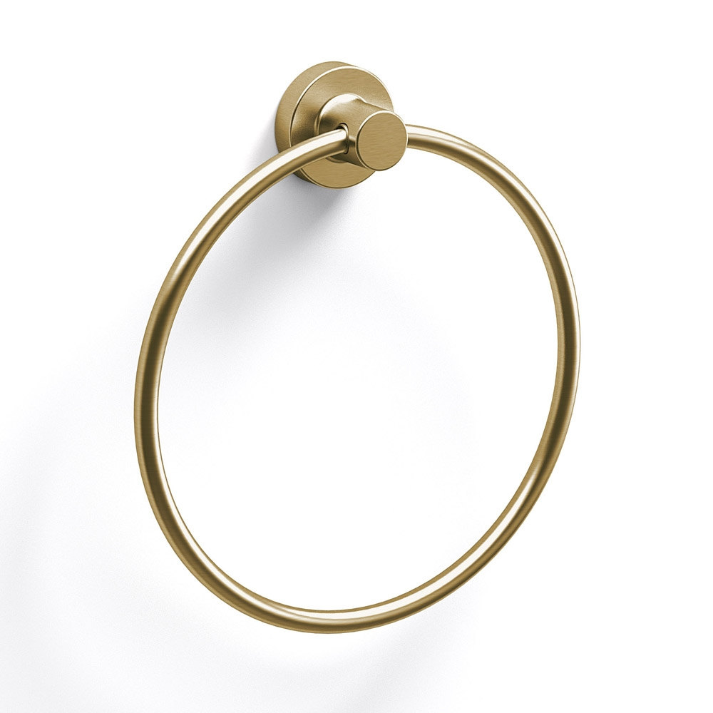 Origins Living Tecno Project Towel Ring - Brushed Brass 206520
