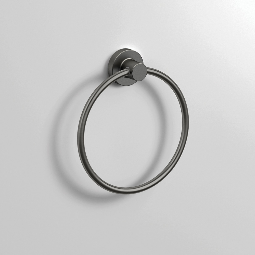 Origins Living Tecno Project Towel Ring - Gunmetal 188048