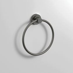 Origins Living Tecno Project Towel Ring - Gunmetal 188048 Origins Living Tecno Project Towel Ring - Gunmetal 188048