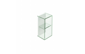 Origins Living Pier Glass 2 Box Shelf Rectangular - Clear B008455