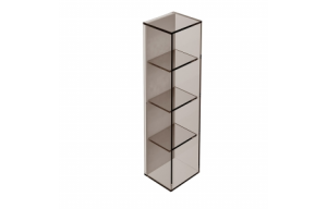 Origins Living Pier Glass 4 Box Shelf Rectangular - Bronze B008493