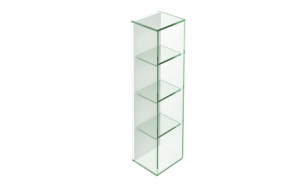 Origins Living Pier Glass 4 Box Shelf Rectangular - Clear B008486