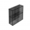 Origins Living Pier Glass 4 Box Shelf Square - Black B008530