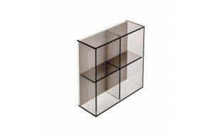 Origins Living Pier Glass 4 Box Shelf Square - Bronze B008523