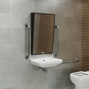 Origins Living Docklands Inclusive Angled Mirror 50 Black - 50x80cm DKL-00A058-BK Origins Living Docklands Inclusive Angled Mirror 50 Black - 50x80cm DKL-00A058-BK