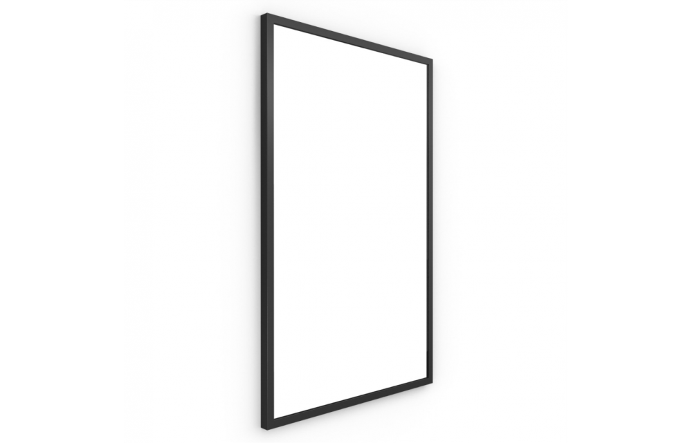 Origins Living Docklands Rectangular Mirror 50 Black - 50x80cm B375585