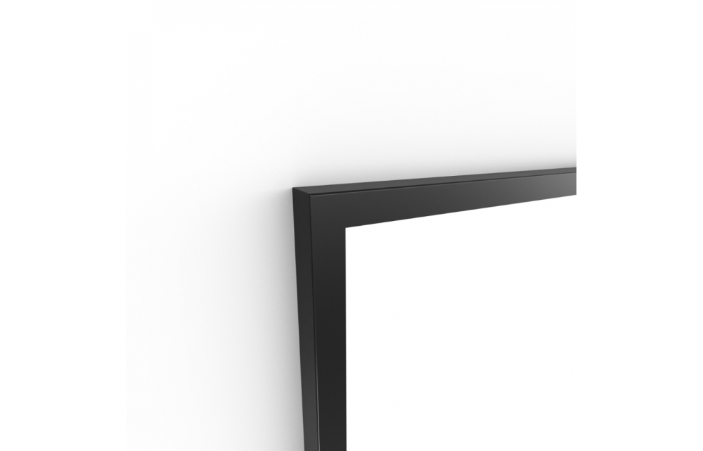 Origins Living Docklands Rectangular Mirror 50 Black - 50x80cm B375585