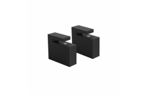Origins Living Hudson Shelf Brackets x2 - Black HDS-120004-BK