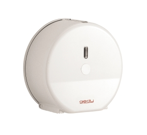 Commercial Washroom 2428-02 Origins Living Mini Jumbo Rollpaper Dispenser - White 2428-02 Commercial Washroom Products 2428-02 Origins Living Mini Jumbo Rollpaper Dispenser - White 2428-02