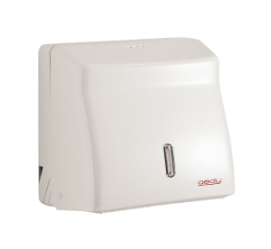 Commercial Washroom Products 2426-02 Origins Living Paper/Roll Dispenser - White 2426-02