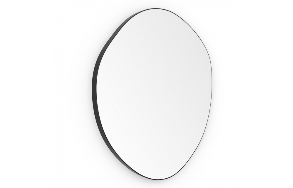 Origins Living Oslo Organic Mirror 60cm Black OSL-00G658-BK