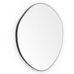 Origins Living Oslo Organic Mirror 60cm Black OSL-00G658-BK