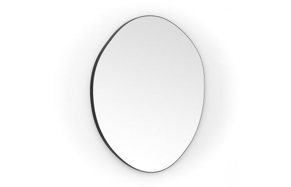Origins Living Organic Shaped Mirrors OSL-00G877-BK Origins Living Oslo Organic Mirror 80cm Black OSL-00G877-BK