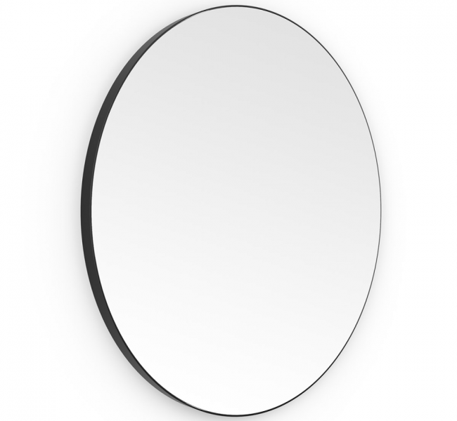 Origins Living Mirrors Oslo OSL-00D060-BK Origins Living Oslo Round Mirror 60cm Black OSL-00D060-BK