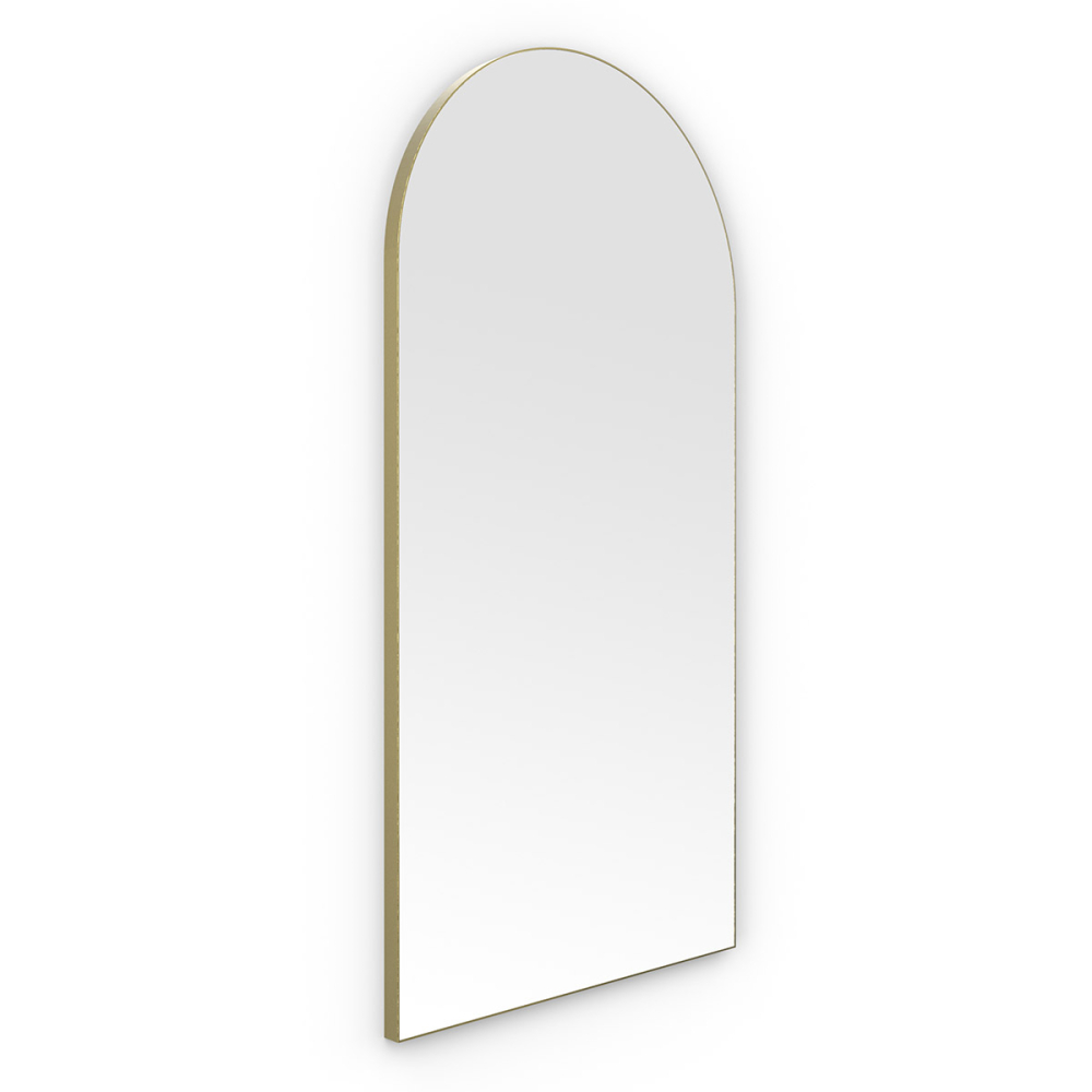 Origins Living Oslo Arch Mirror 50x100cm Brushed Brass OSL-00R105-BB