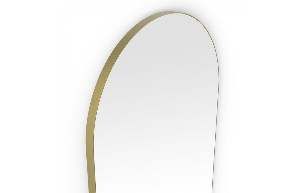 Origins Living Oslo Arch Mirror 50x100cm Brushed Brass OSL-00R105-BB