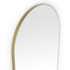 Origins Living Mirrors Oslo OSL-00R145-BB Origins Living Oslo Arch Mirror 50x140cm Brushed Brass OSL-00R145-BB