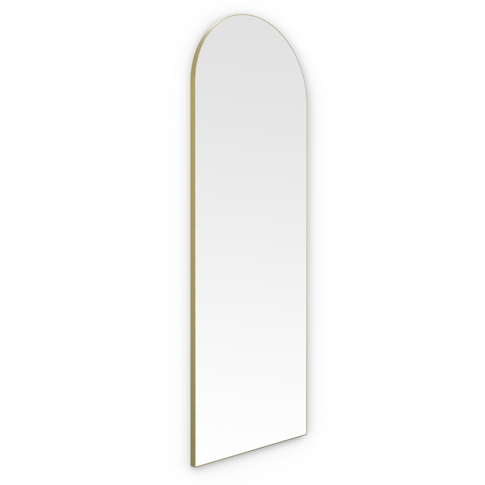 Origins Living Oslo Arch Mirror 50x140cm Brushed Brass OSL-00R145-BB