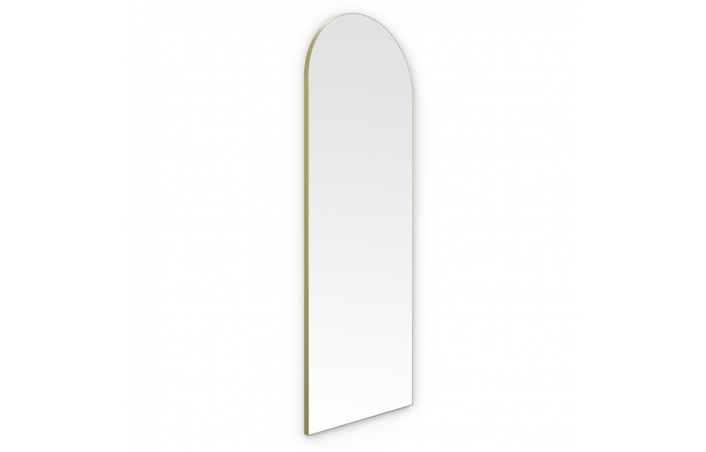 Origins Living Oslo Arch Mirror 50x140cm Brushed Brass OSL-00R145-BB