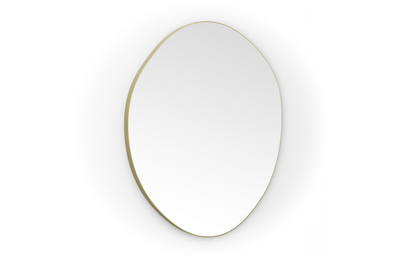 Origins Living Oslo Organic Mirror 60cm Brushed Brass OSL-00G658-BB