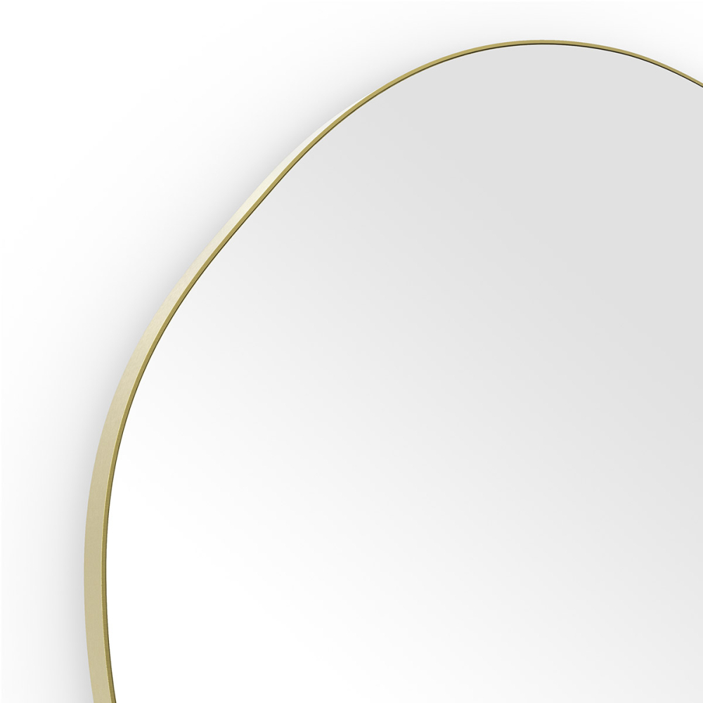 Origins Living Oslo Organic Mirror 60cm Brushed Brass OSL-00G658-BB Origins Living Organic Shaped Mirrors OSL-00G658-BB Origins Living Oslo Organic Mirror 60cm Brushed Brass OSL-00G658-BB