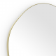 Origins Living Oslo Organic Mirror 60cm Brushed Brass OSL-00G658-BB Origins Living Oslo Organic Mirror 60cm Brushed Brass OSL-00G658-BB