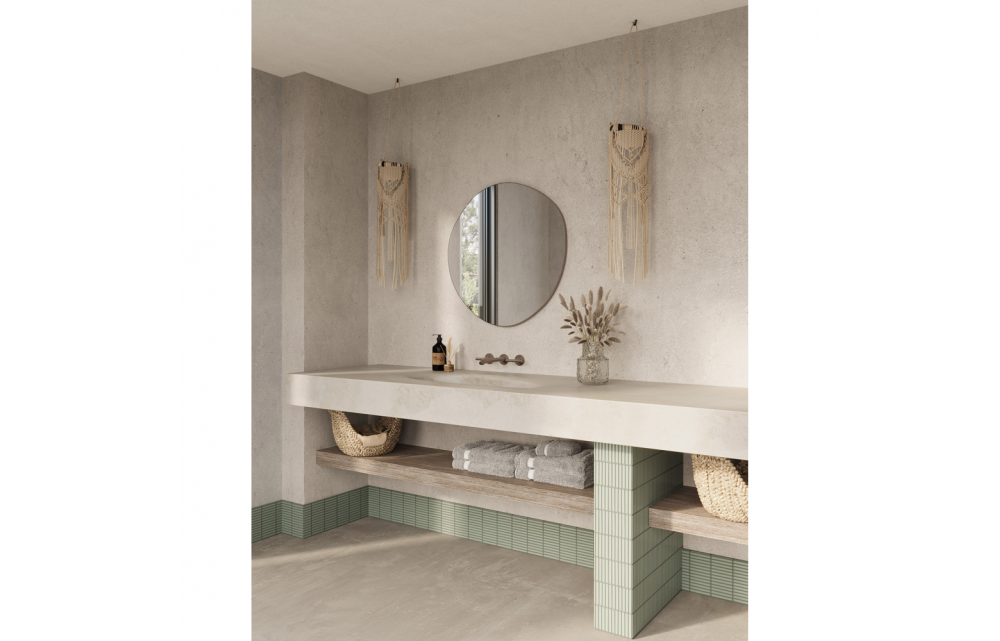 Origins Living Oslo Organic Mirror 60cm Brushed Bronze OSL-00G658-BZ