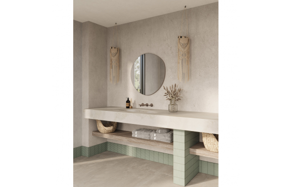 Origins Living Oslo Organic Mirror 60cm Brushed Bronze OSL-00G658-BZ