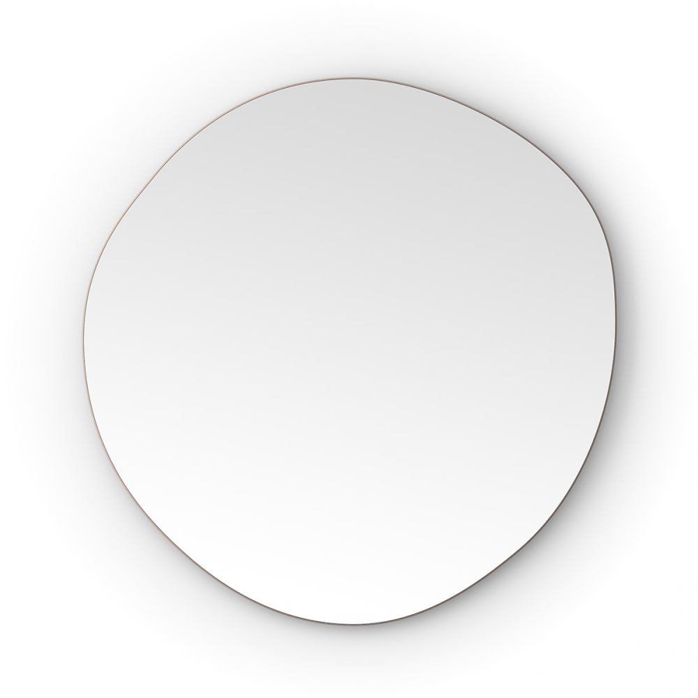 Origins Living Organic Shaped Mirrors OSL-00G658-BZ Origins Living Oslo Organic Mirror 60cm Brushed Bronze OSL-00G658-BZ