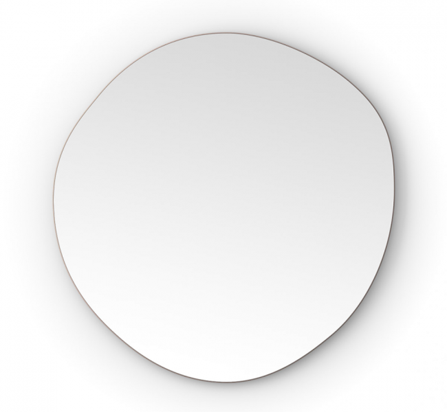 Origins Living Organic Shaped Mirrors OSL-00G658-BZ Origins Living Oslo Organic Mirror 60cm Brushed Bronze OSL-00G658-BZ
