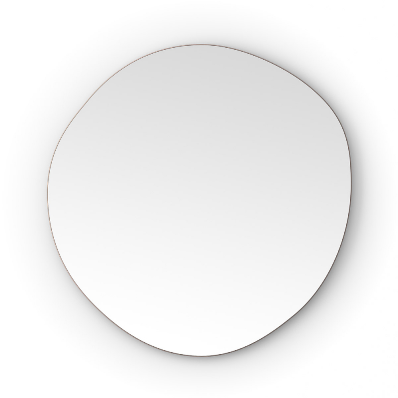 Origins Living Organic Shaped Mirrors OSL-00G658-BZ Origins Living Oslo Organic Mirror 60cm Brushed Bronze OSL-00G658-BZ