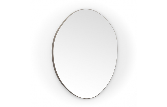 Origins Living Organic Shaped Mirrors OSL-00G877-BZ Origins Living Oslo Organic Mirror 80cm Brushed Bronze OSL-00G877-BZ
