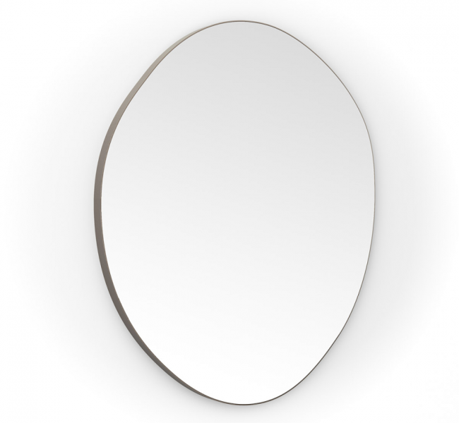 Origins Living Organic Shaped Mirrors OSL-00G877-BZ Origins Living Oslo Organic Mirror 80cm Brushed Bronze OSL-00G877-BZ