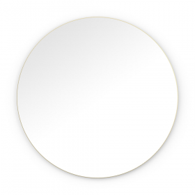 Origins Living Oslo Round Mirror 100cm Brushed Brass OSL-00D100-BB
