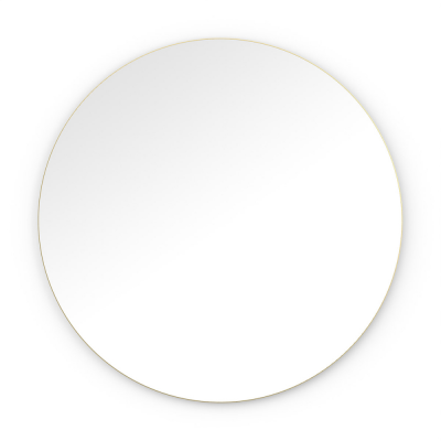 Origins Living Oslo Round Mirror 100cm Brushed Brass OSL-00D100-BB