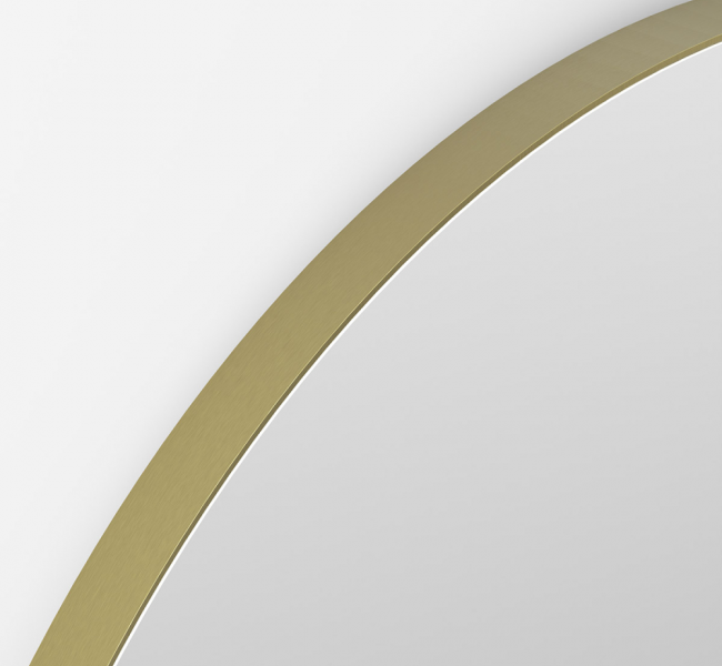 Origins Living Mirrors Oslo OSL-00D100-BB Origins Living Oslo Round Mirror 100cm Brushed Brass OSL-00D100-BB