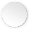 Origins Living Mirrors Oslo OSL-00D060-BB Origins Living Oslo Round Mirror 60cm Brushed Brass OSL-00D060-BB