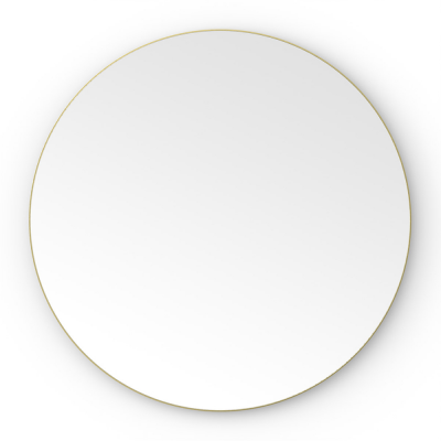 Origins Living Oslo Round Mirror 60cm Brushed Brass OSL-00D060-BB