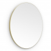 Origins Living Oslo Round Mirror 60cm Brushed Brass OSL-00D060-BB from Ebzone