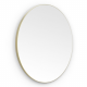 Origins Living Oslo Round Mirror 60cm Brushed Brass OSL-00D060-BB Origins Living Oslo Round Mirror 60cm Brushed Brass OSL-00D060-BB