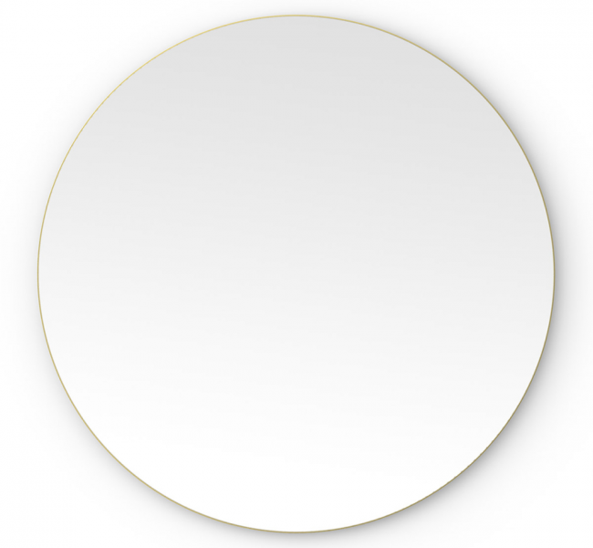 Origins Living Mirrors Oslo OSL-00D080-BB Origins Living Oslo Round Mirror 80cm Brushed Brass OSL-00D080-BB