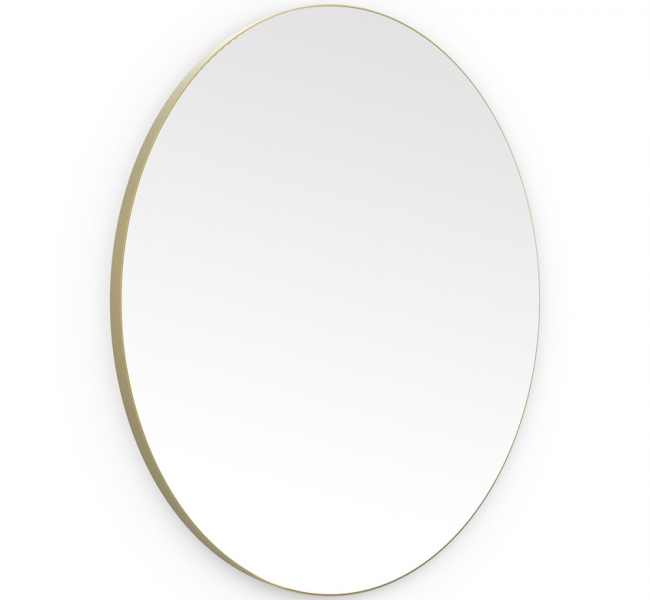 Origins Living Mirrors Oslo OSL-00D080-BB Origins Living Oslo Round Mirror 80cm Brushed Brass OSL-00D080-BB