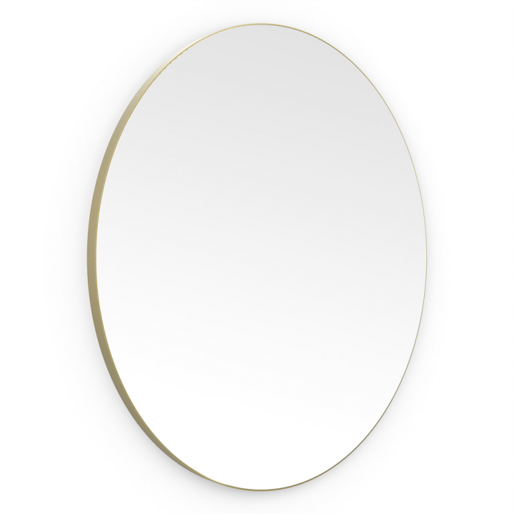 Origins Living Mirrors Oslo OSL-00D080-BB Origins Living Oslo Round Mirror 80cm Brushed Brass OSL-00D080-BB